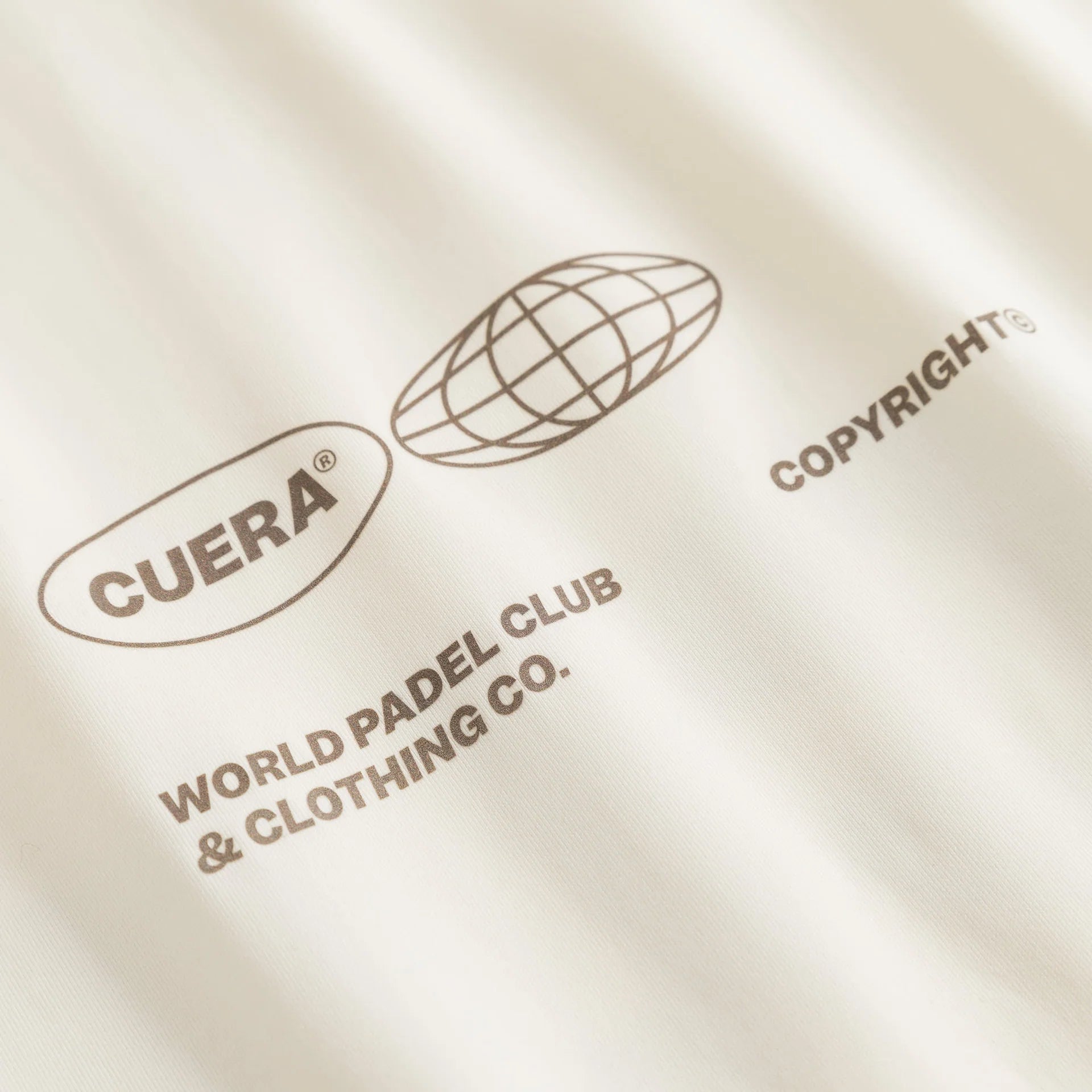 Oncourt Airy Logo T-Shirt - Off White