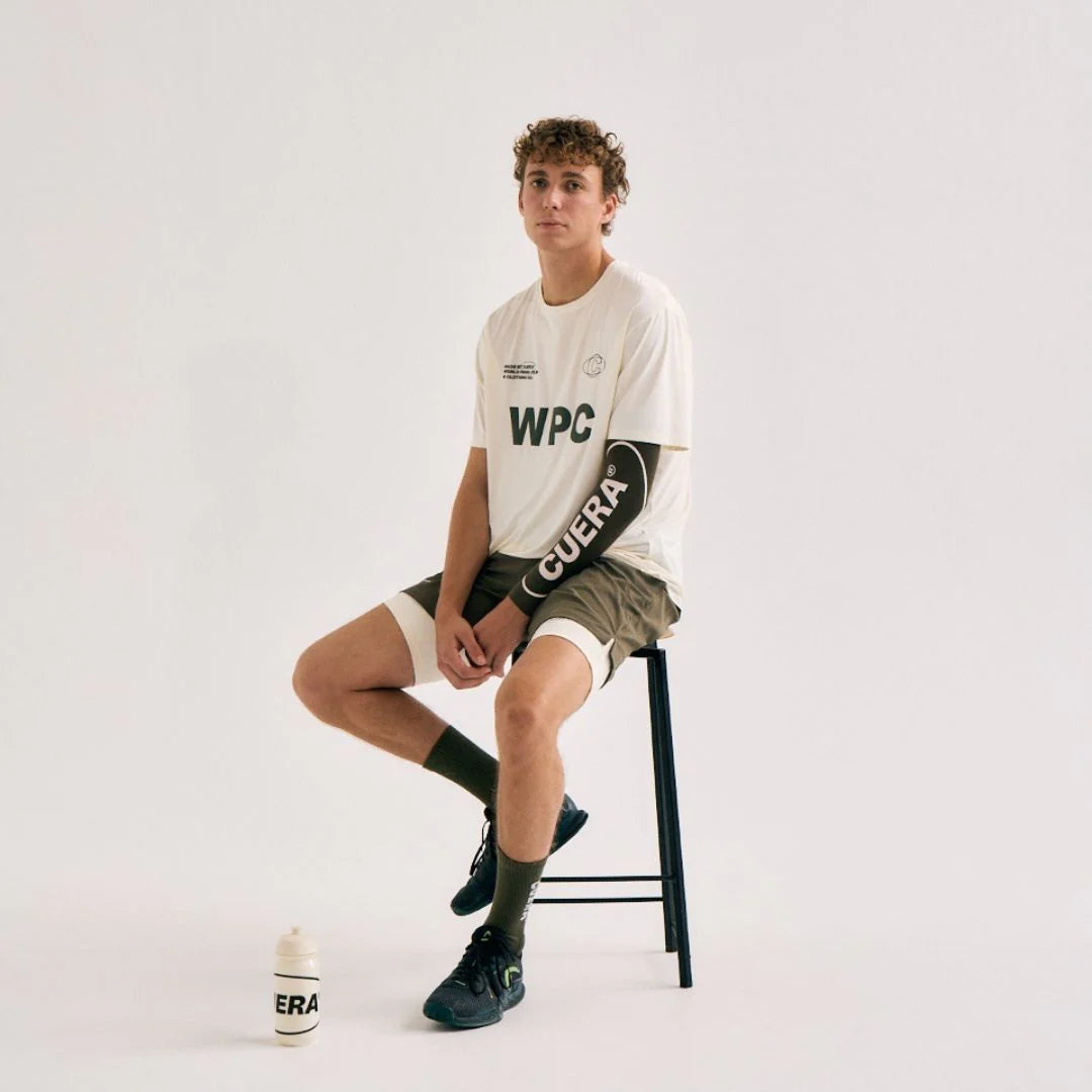 Active WPC Light Weight T-Shirt - Off White & Army