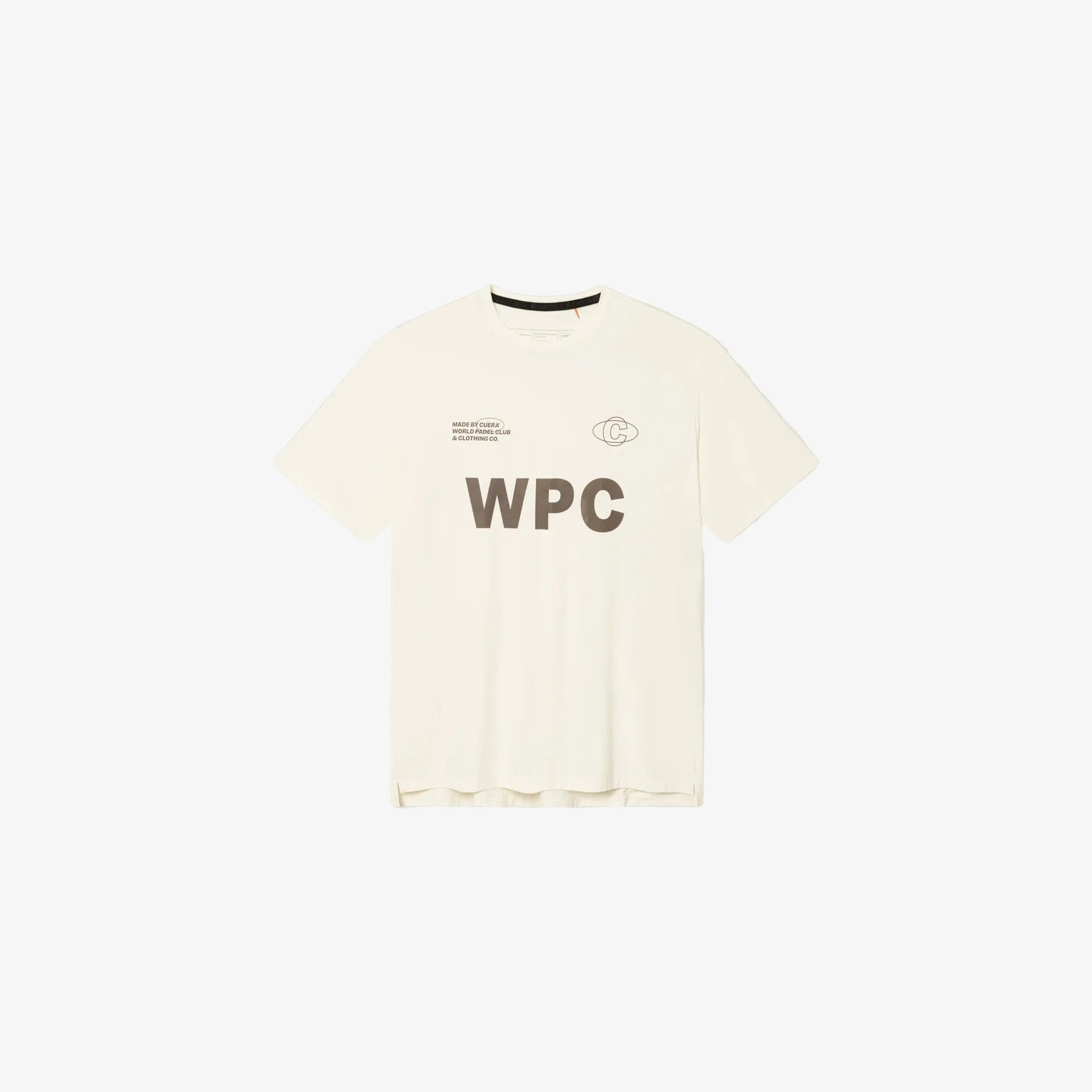Active WPC Light Weight T-Shirt - 0ff White & Walnut