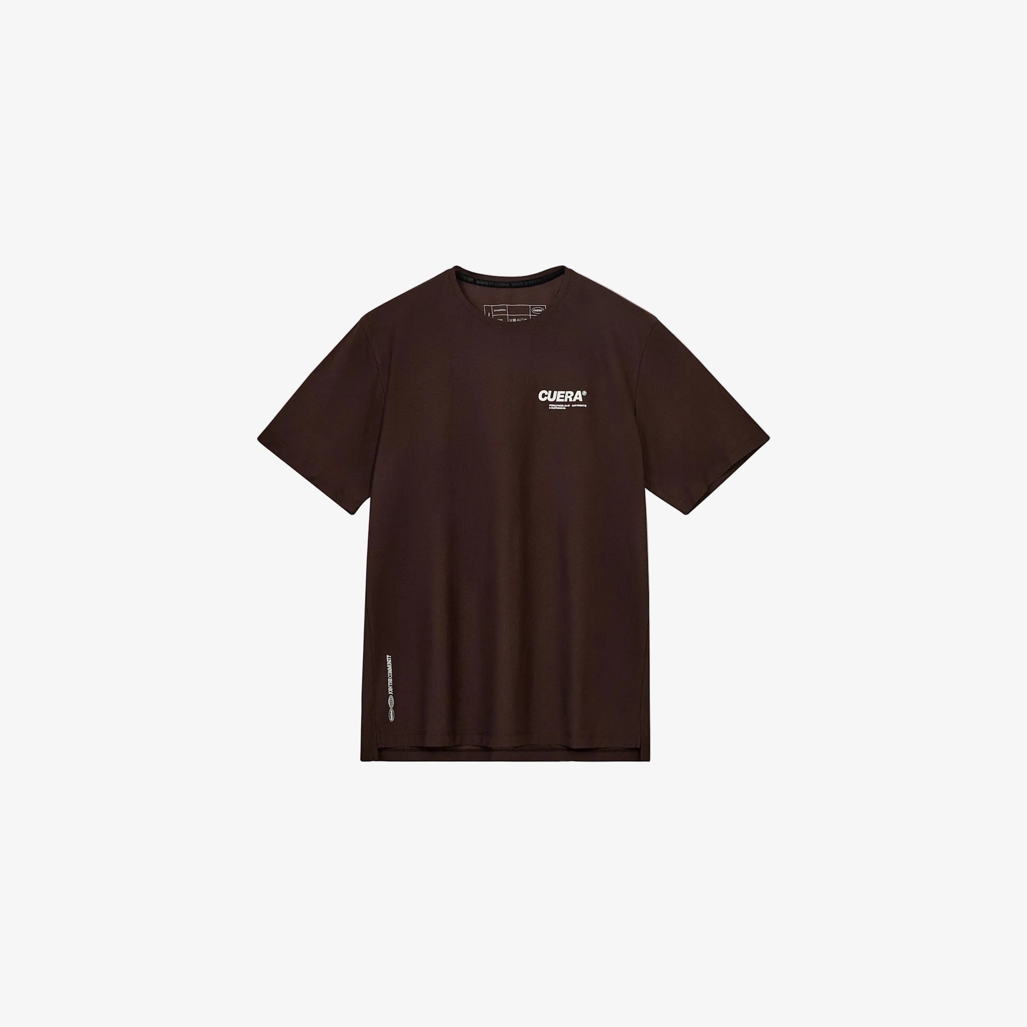 Oncourt Breathe Cuera T-Shirt - Dark Brown