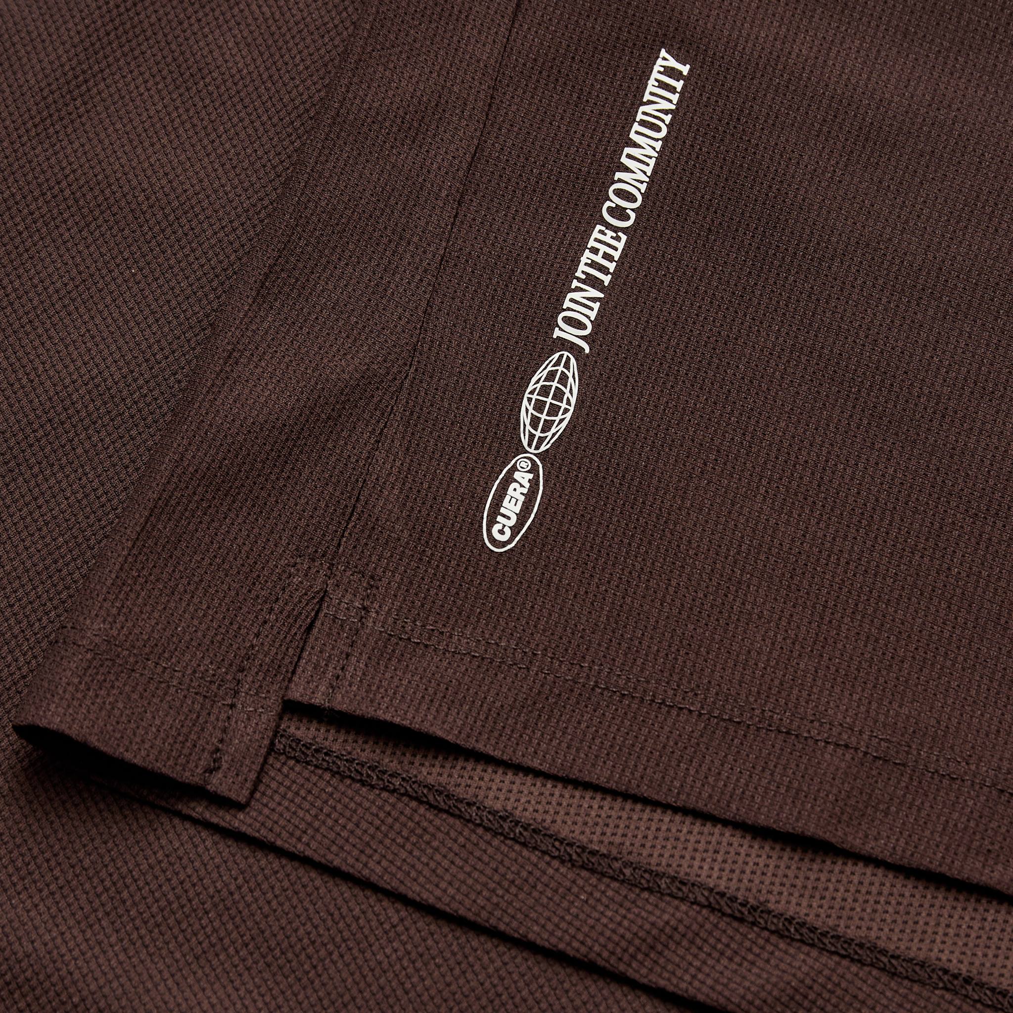 Oncourt Breathe Cuera T-Shirt - Dark Brown