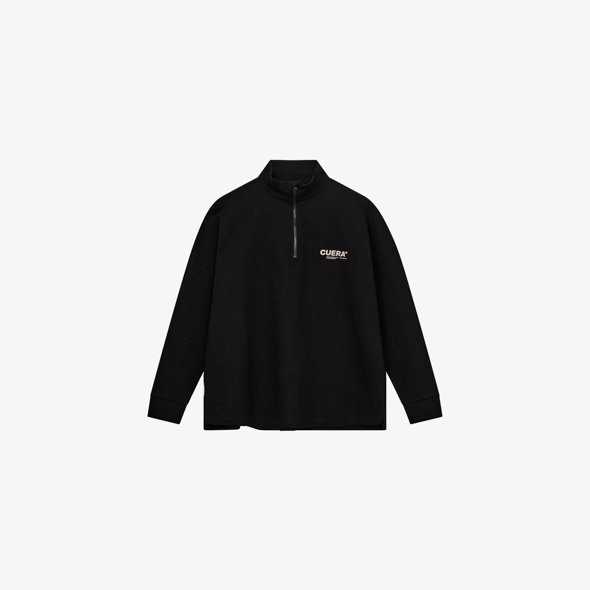Active Structure Half Zip - Black