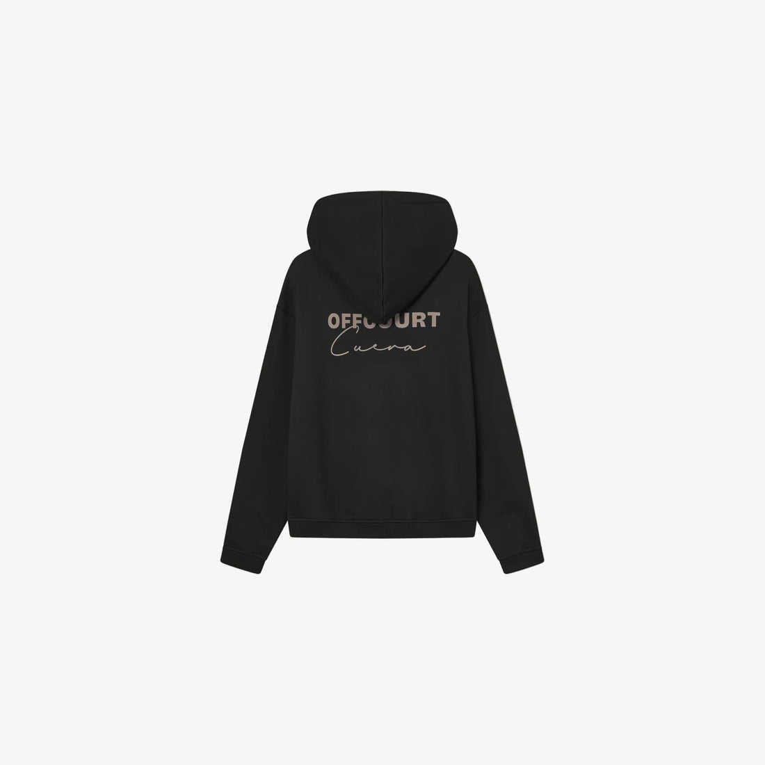 Offcourt Zip Hood Cardigan - Black