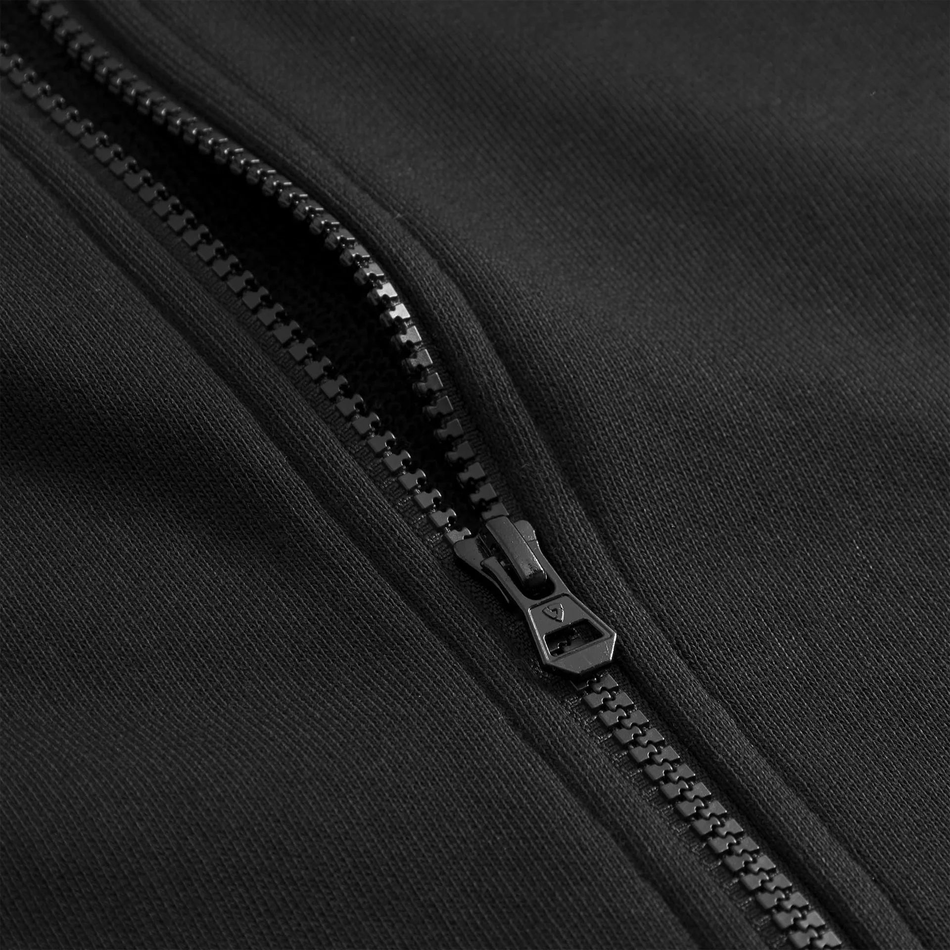 Offcourt Zip Hood Cardigan - Black
