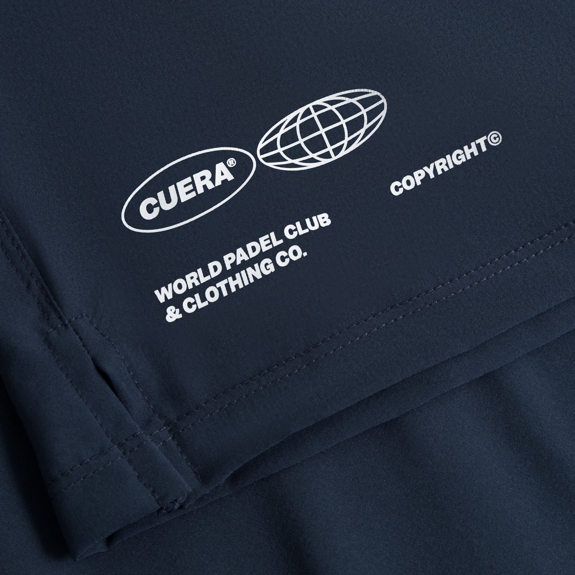 Mens Active Globe Shorts - Navy