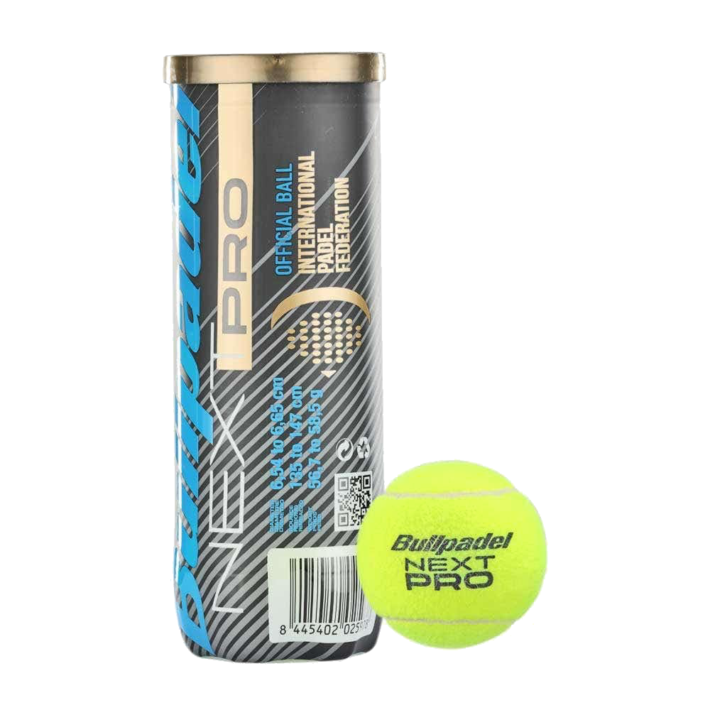 Bullpadel Next PRO Padel Balls x1 Cans