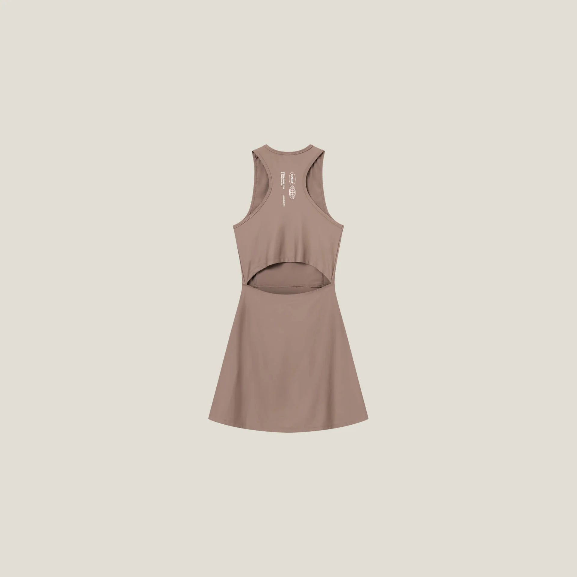 Oncourt Globe Dress - Brown