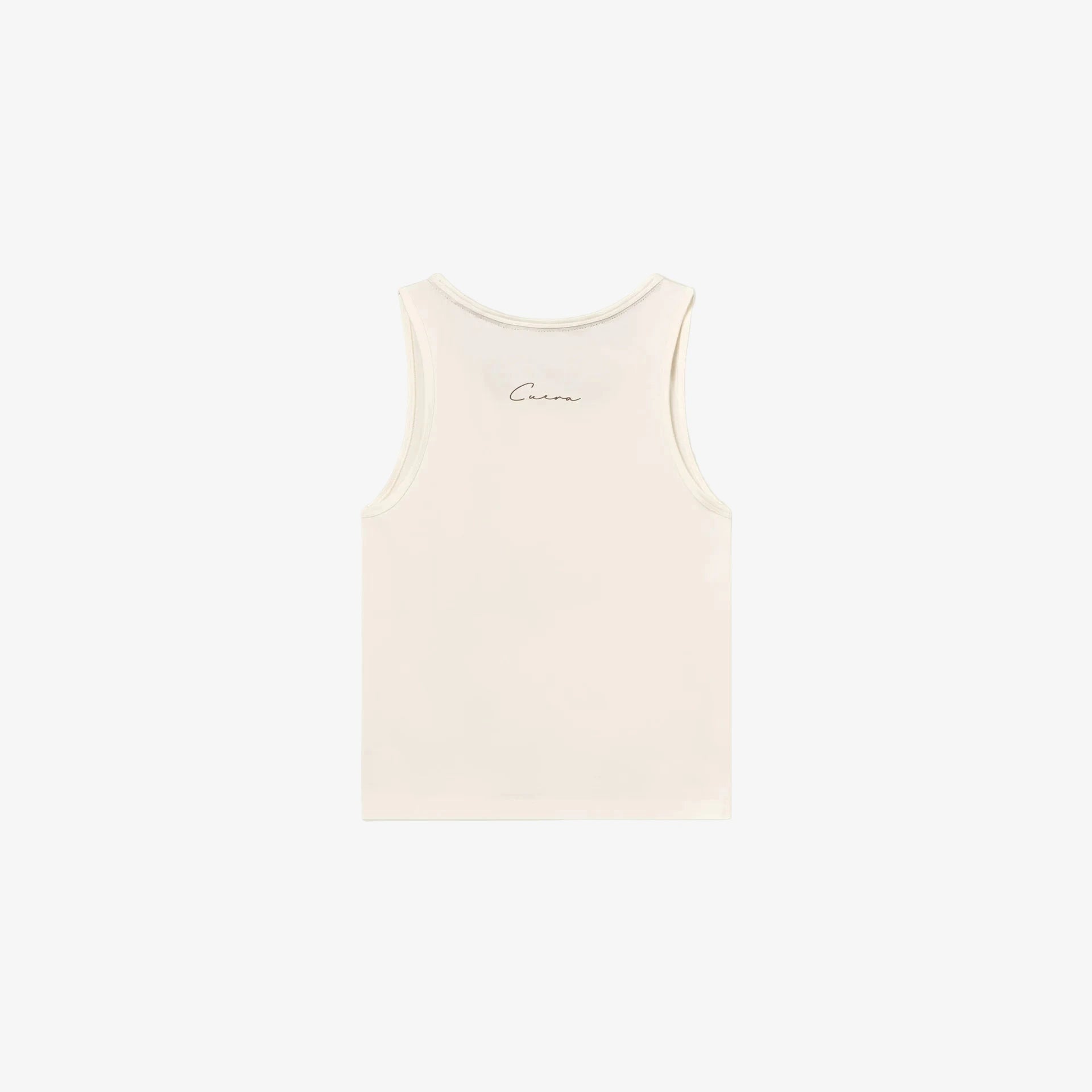 Oncourt Slim Tank Top - Off White
