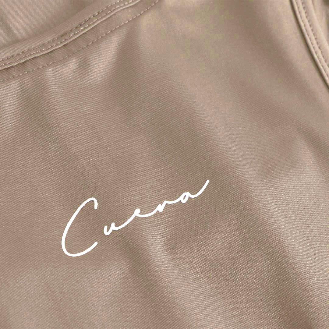 Oncourt Slim Tank Top - Walnut