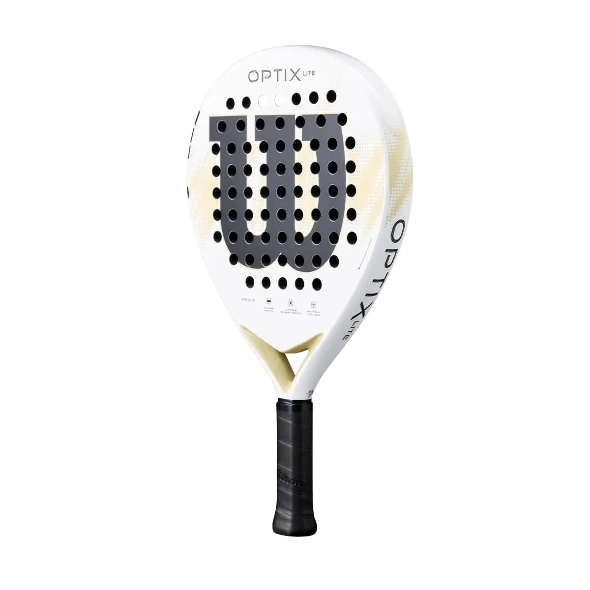 Starter pack : Wilson Optix V2 Lite white + cover & balls