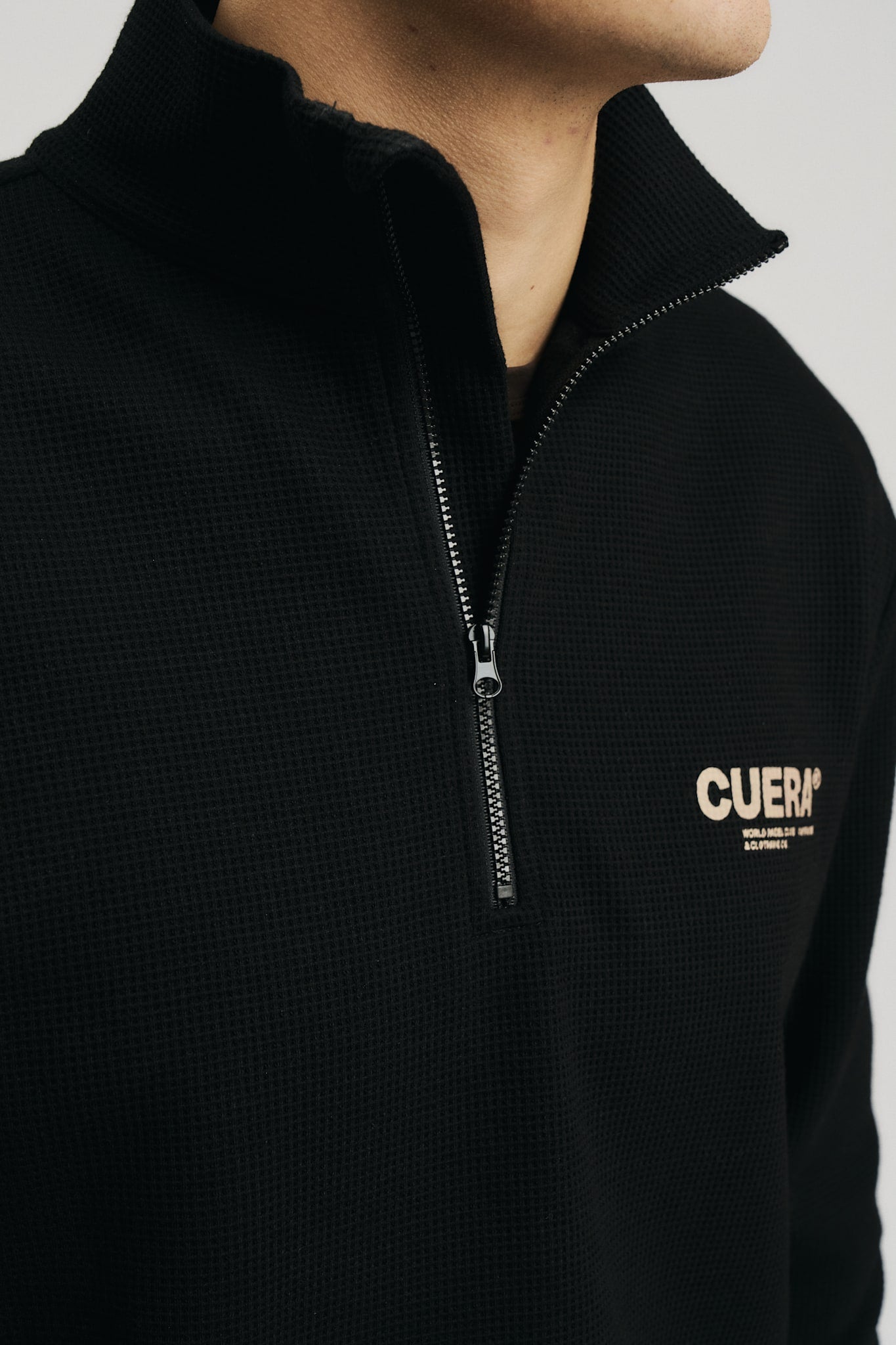 Active Structure Half Zip - Black