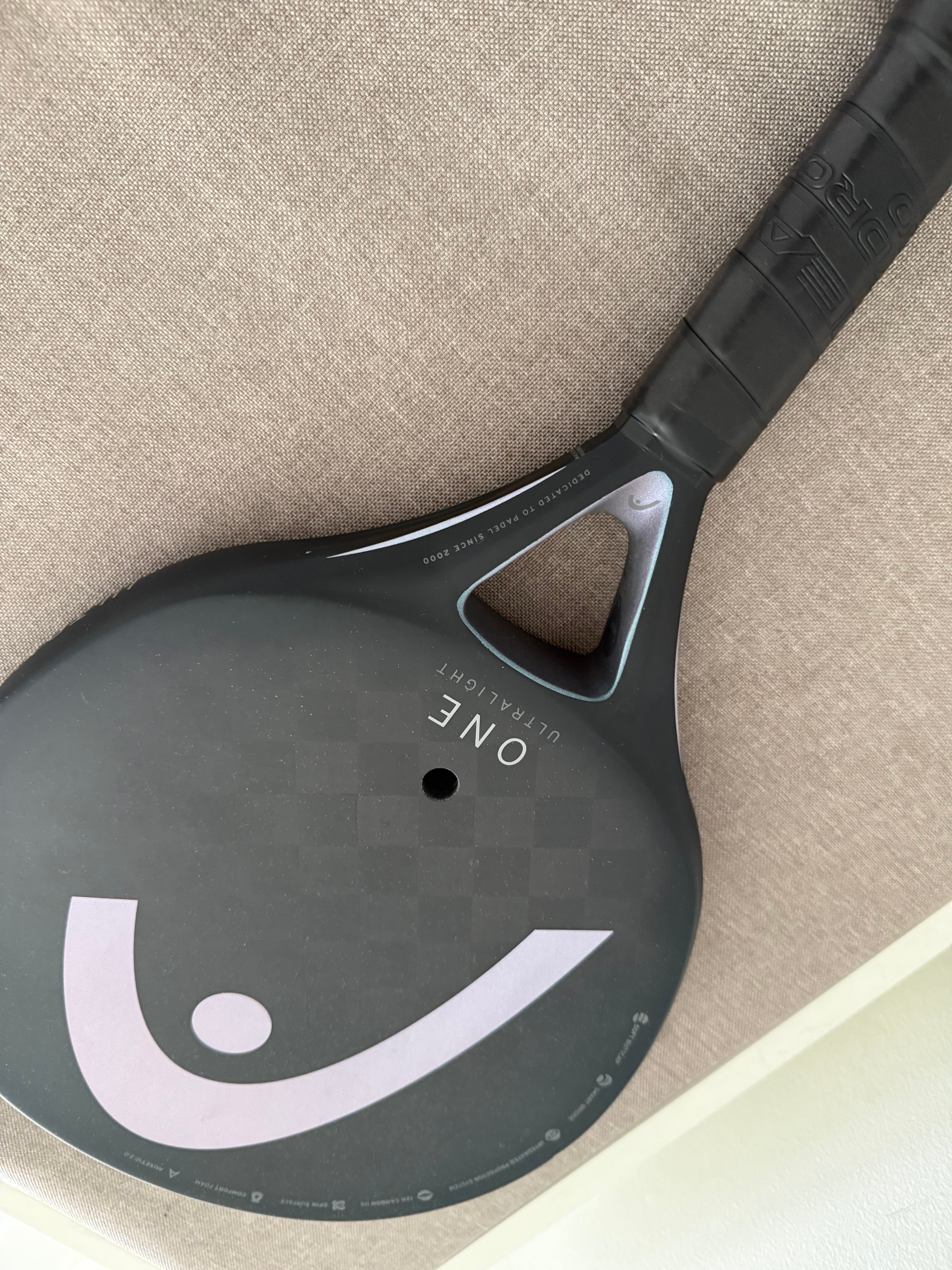 Head One ultralight - Black - Condition 10/10
