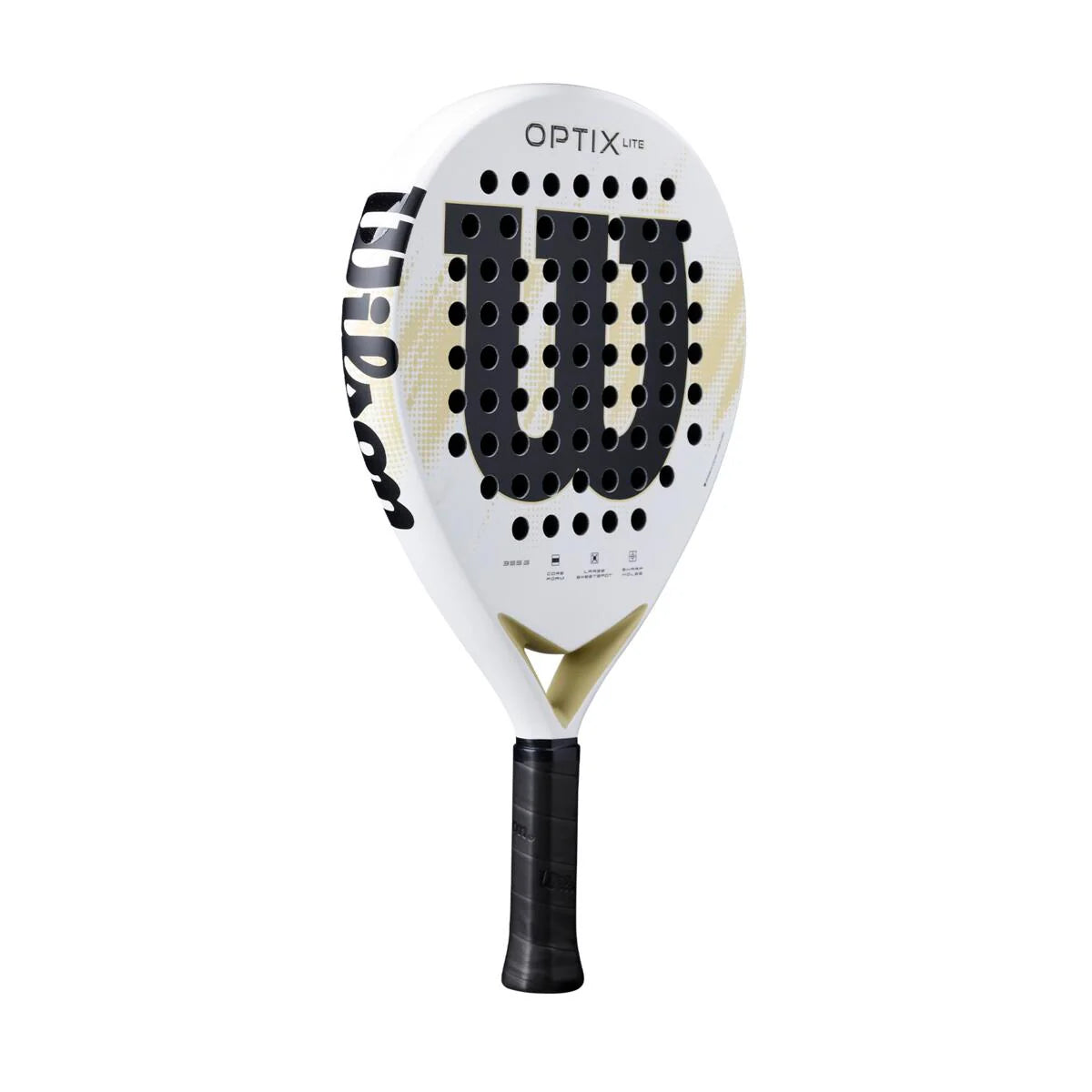 Starter pack : Wilson Optix V2 Lite white + cover & balls