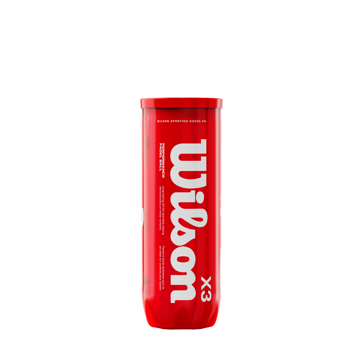 Wilson Padel X3 Balls 3 Ball Can