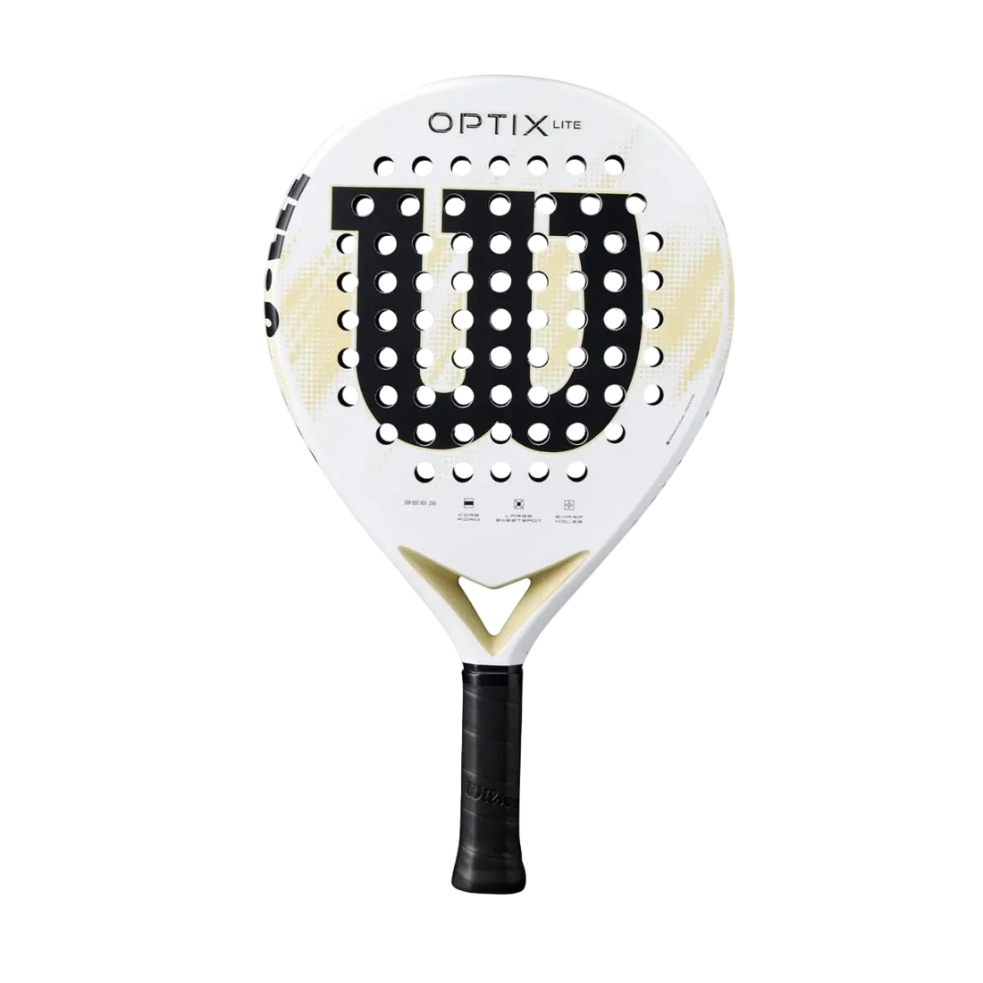 Starter pack : Wilson Optix V2 Lite white + cover & balls