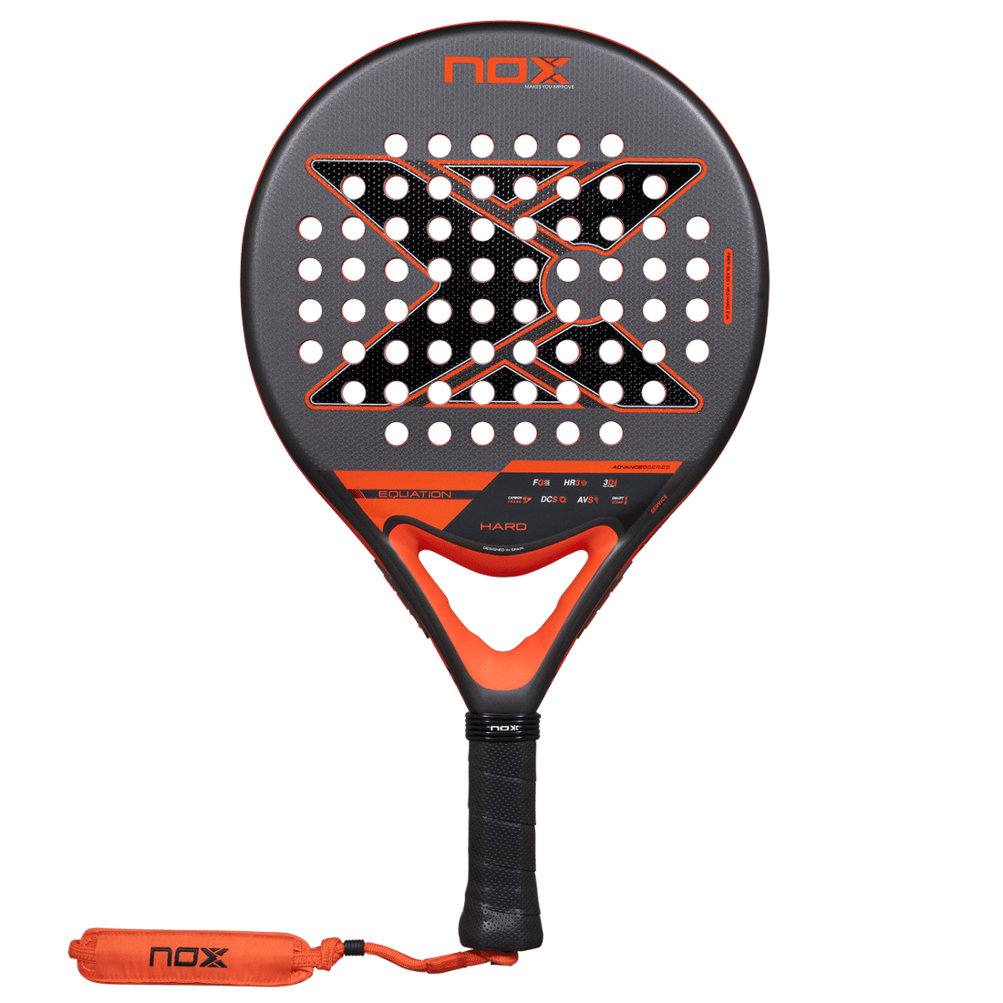 NOX Equation Hard Advanced 2027 padel racket front