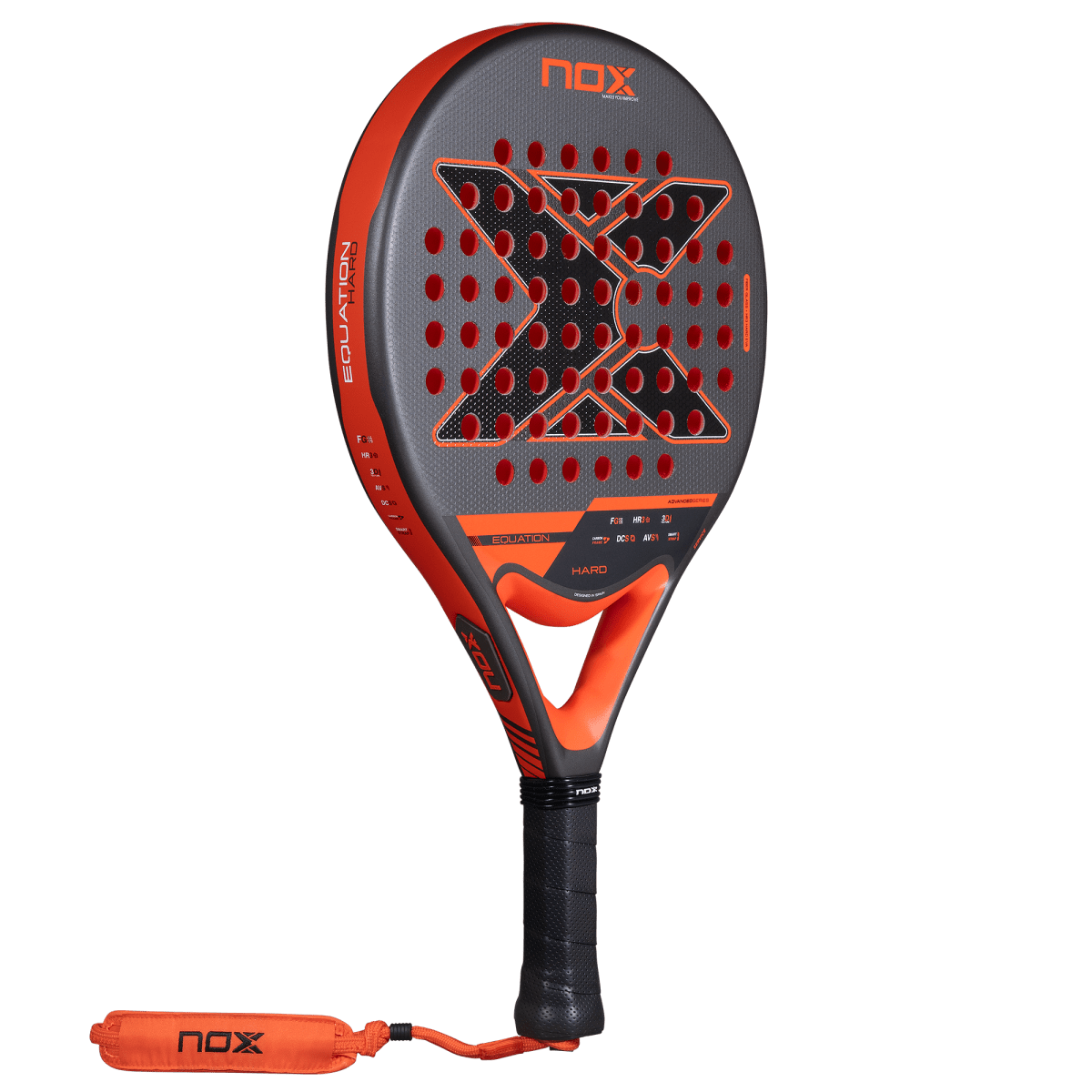 NOX Equation Hard Advanced 2027 padel racket back