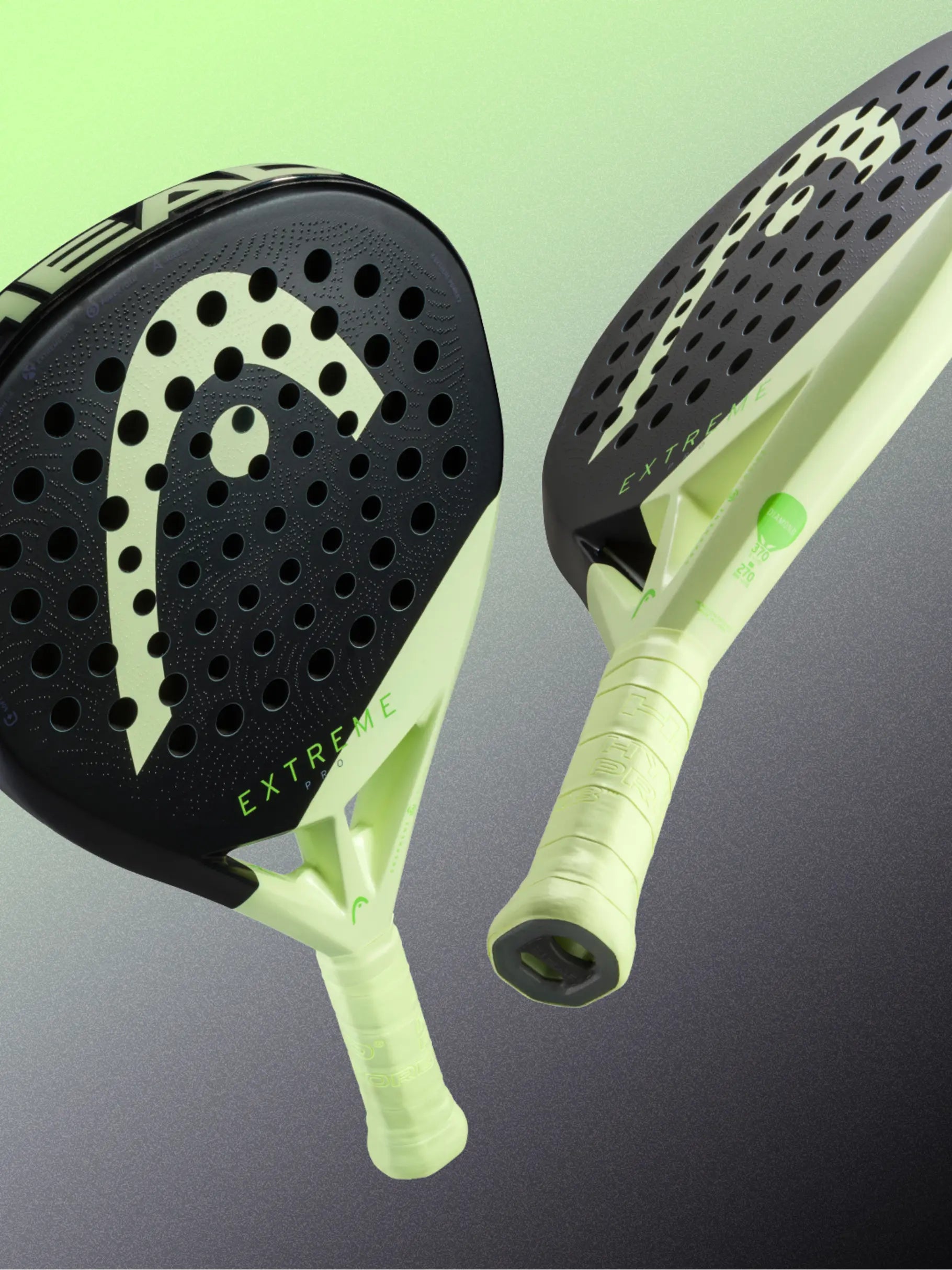 HEAD Extreme Pro 2026 padel racket, angled view