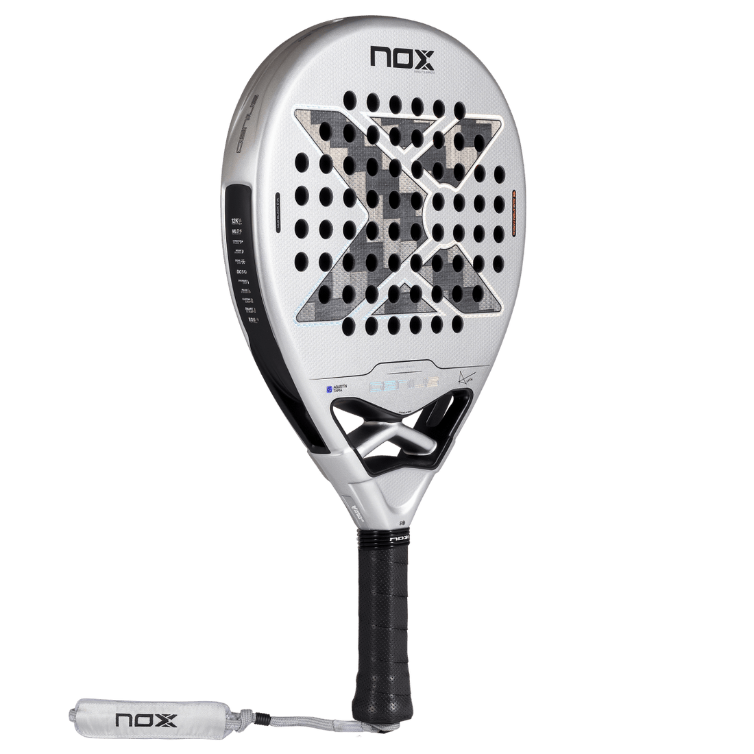 NOX Genius 12K Alum Xtrem 2027 padel racket front