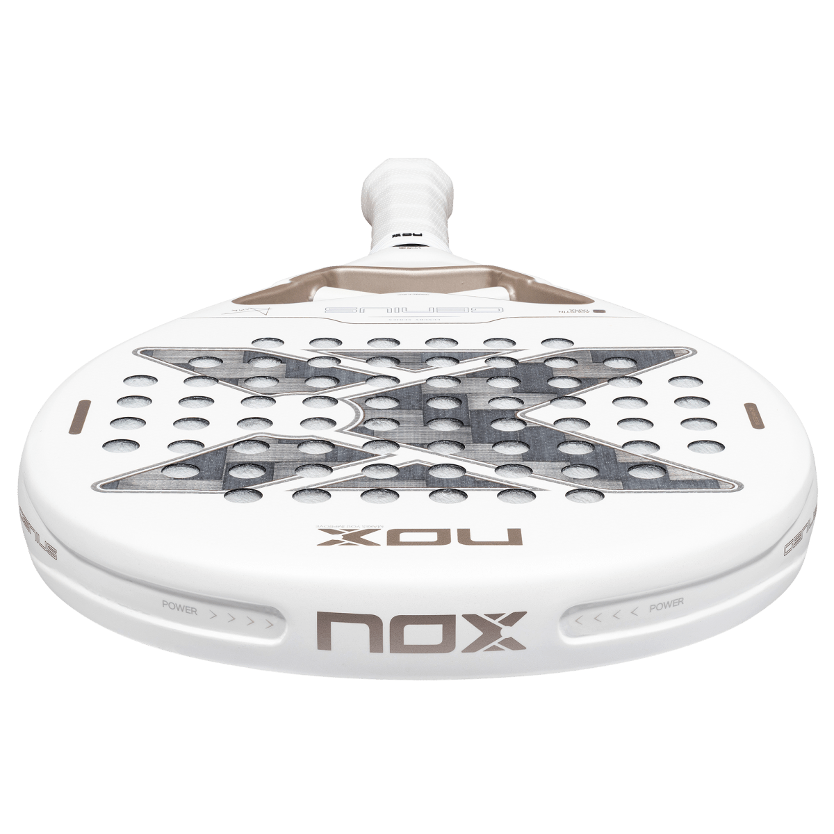 NOX Genius 12K Alum Xtrem Lite 2027 padel racket detail