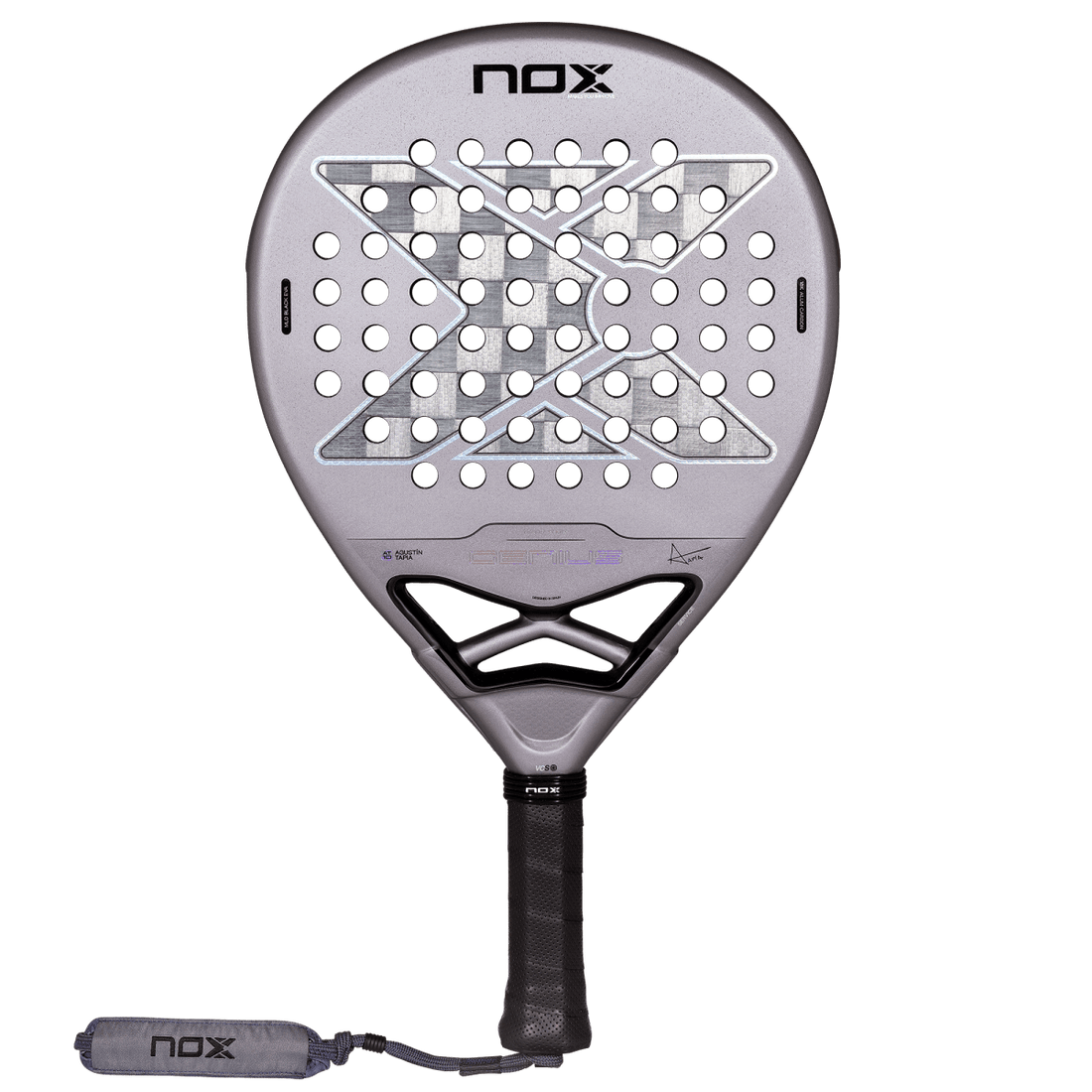 NOX Genius 18K Alum 2027 padel racket front