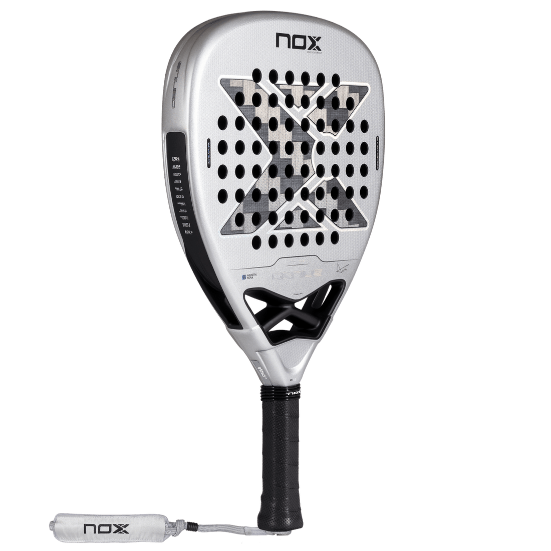 NOX Genius Attack 12K Alum Xtrem 2027 padel racket front