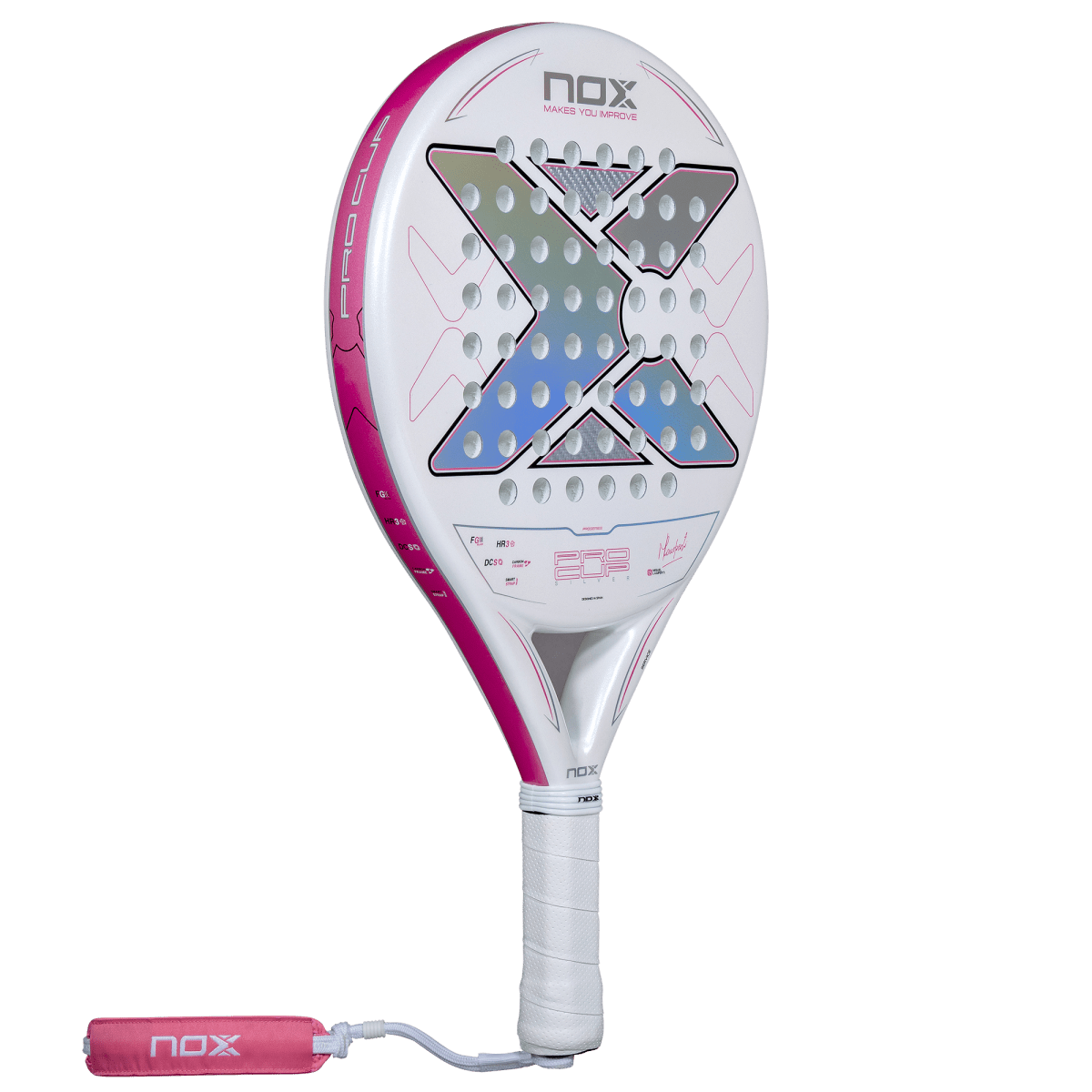 NOX ML10 Pro Cup Silver 2027 padel racket back