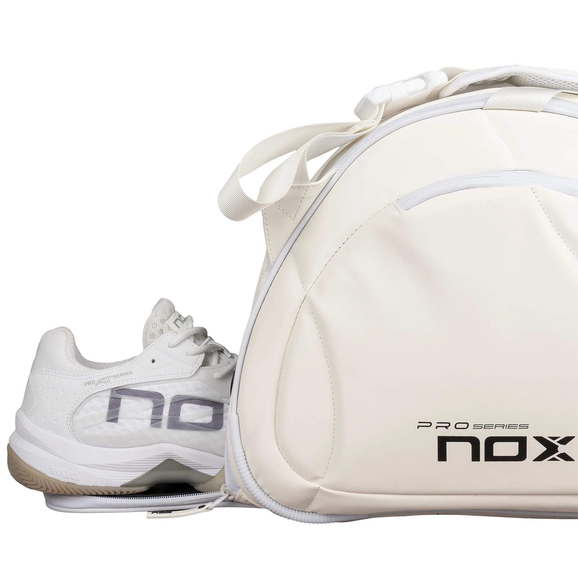 Nox - PRO SERIES white padel bag