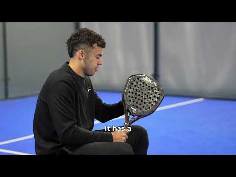 Siux Fenix PRO 5 Black 2025 Padel Racket by Leo Augsburger