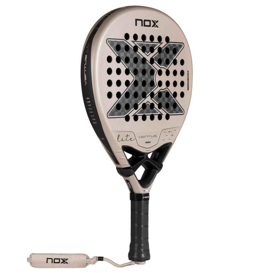 NOX Ventus Hybrid 12K Lite 2027 padel racket front