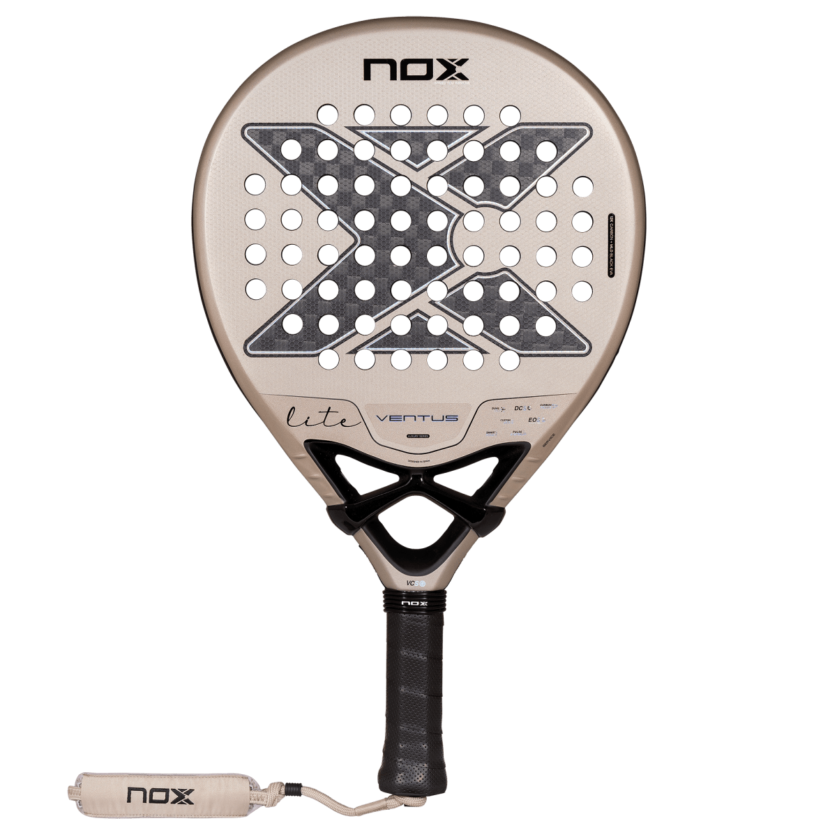 NOX Ventus Hybrid 12K Lite 2027 padel racket front