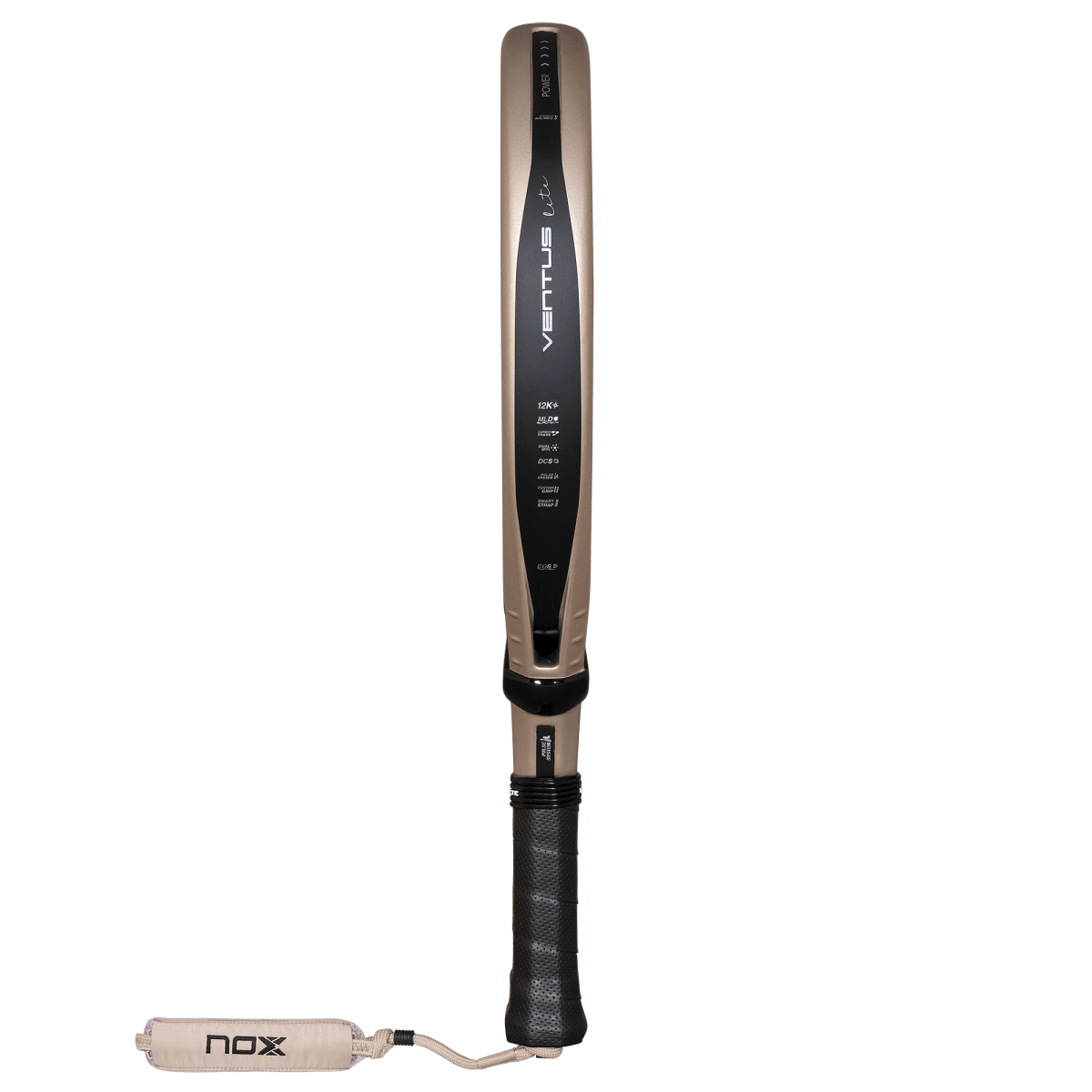 NOX Ventus Hybrid 12K Lite 2027 padel racket detail