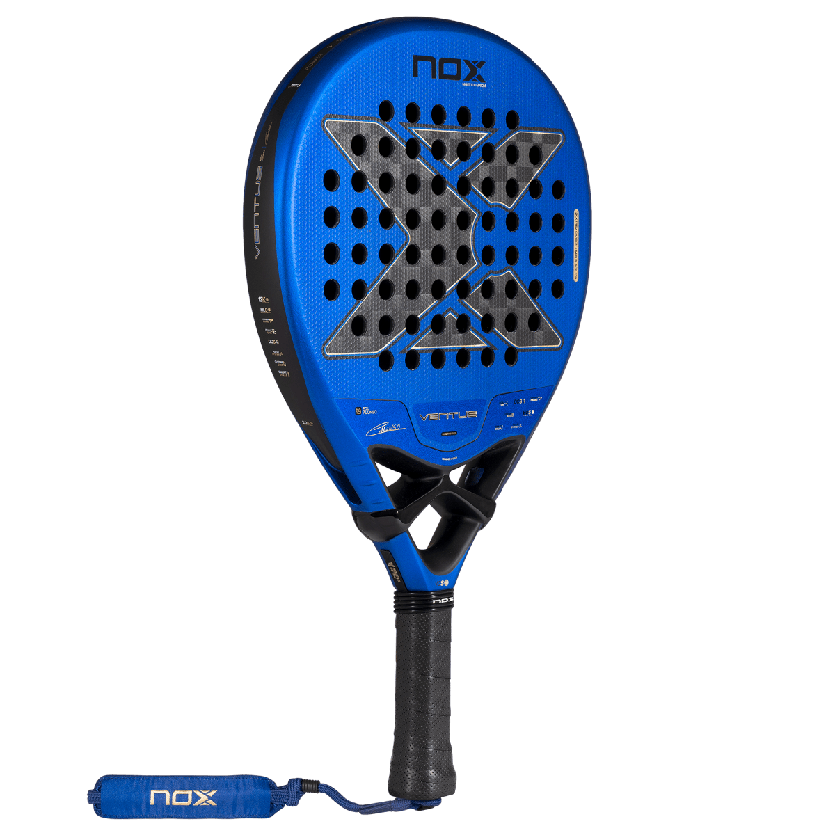 NOX Ventus Hybrid 12K Xtrem 2027 padel racket detail