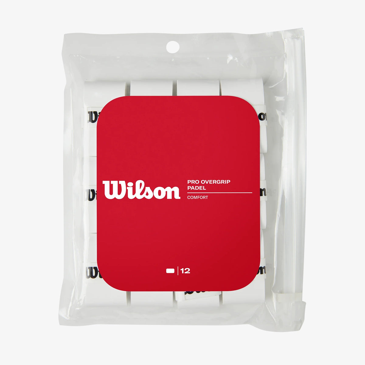 Wilson Padel PRO Overgrip 12 Pack White