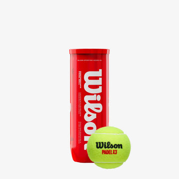 Wilson Padel X3 Balls 3 Ball Can