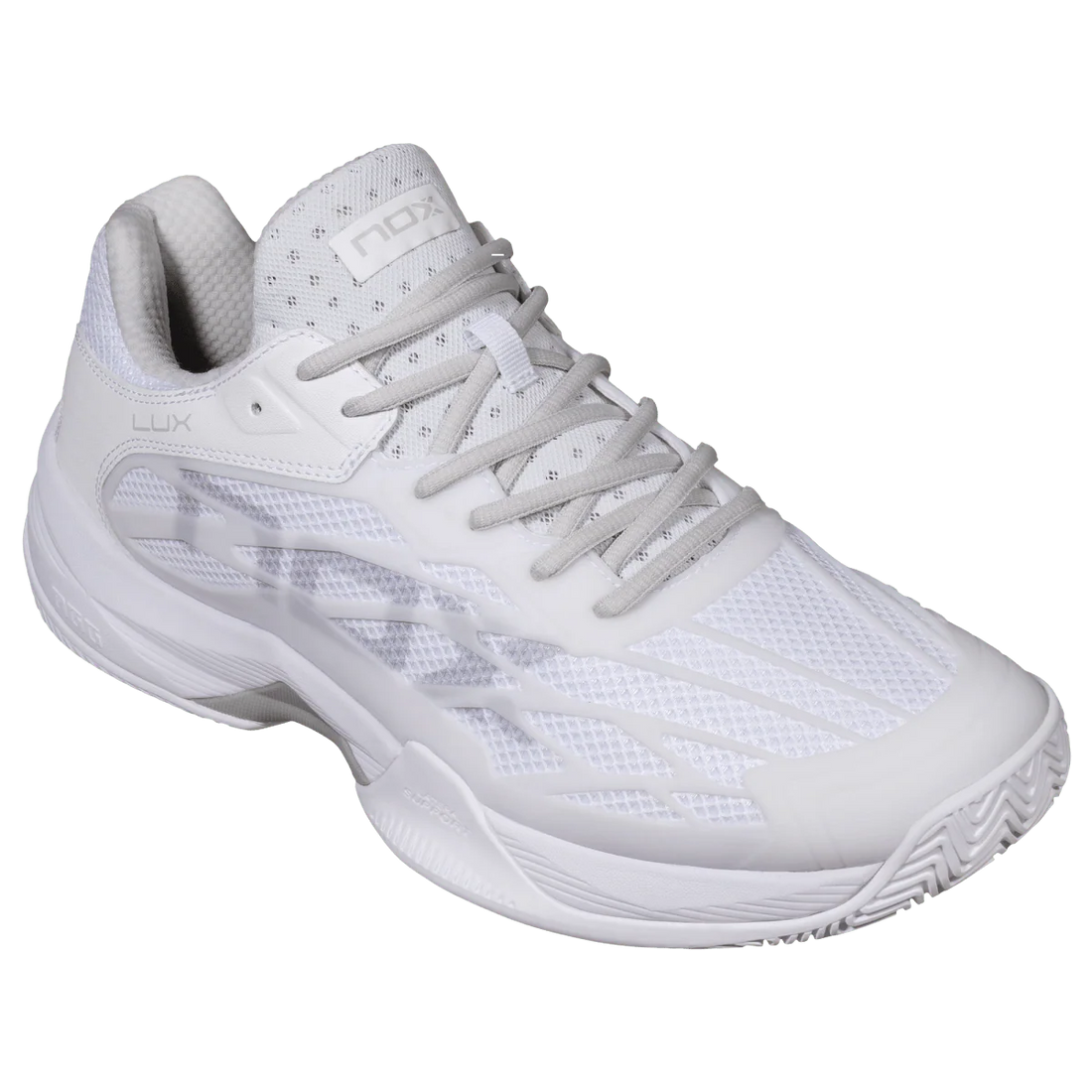 NOX - AT10 LUX White/Grey Padel Shoes