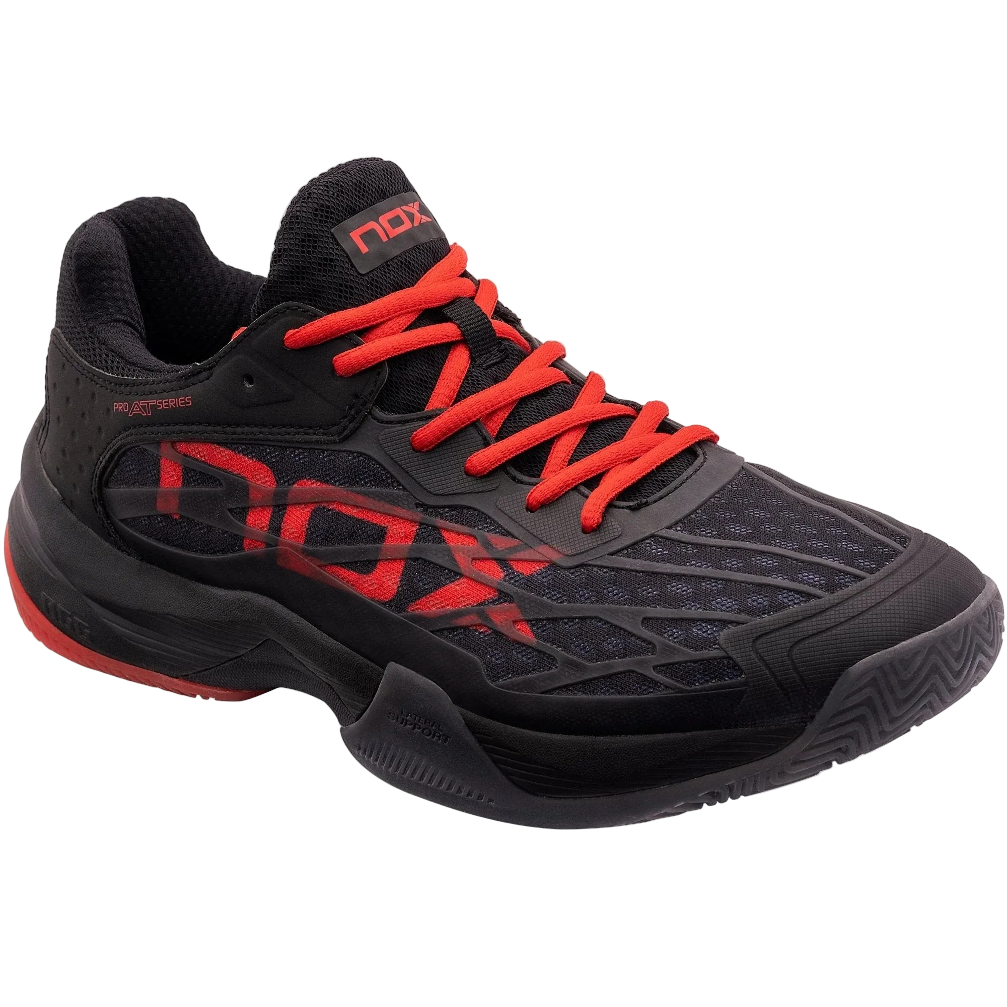 NOX - AT10 LUX Black/Red Padel Shoes