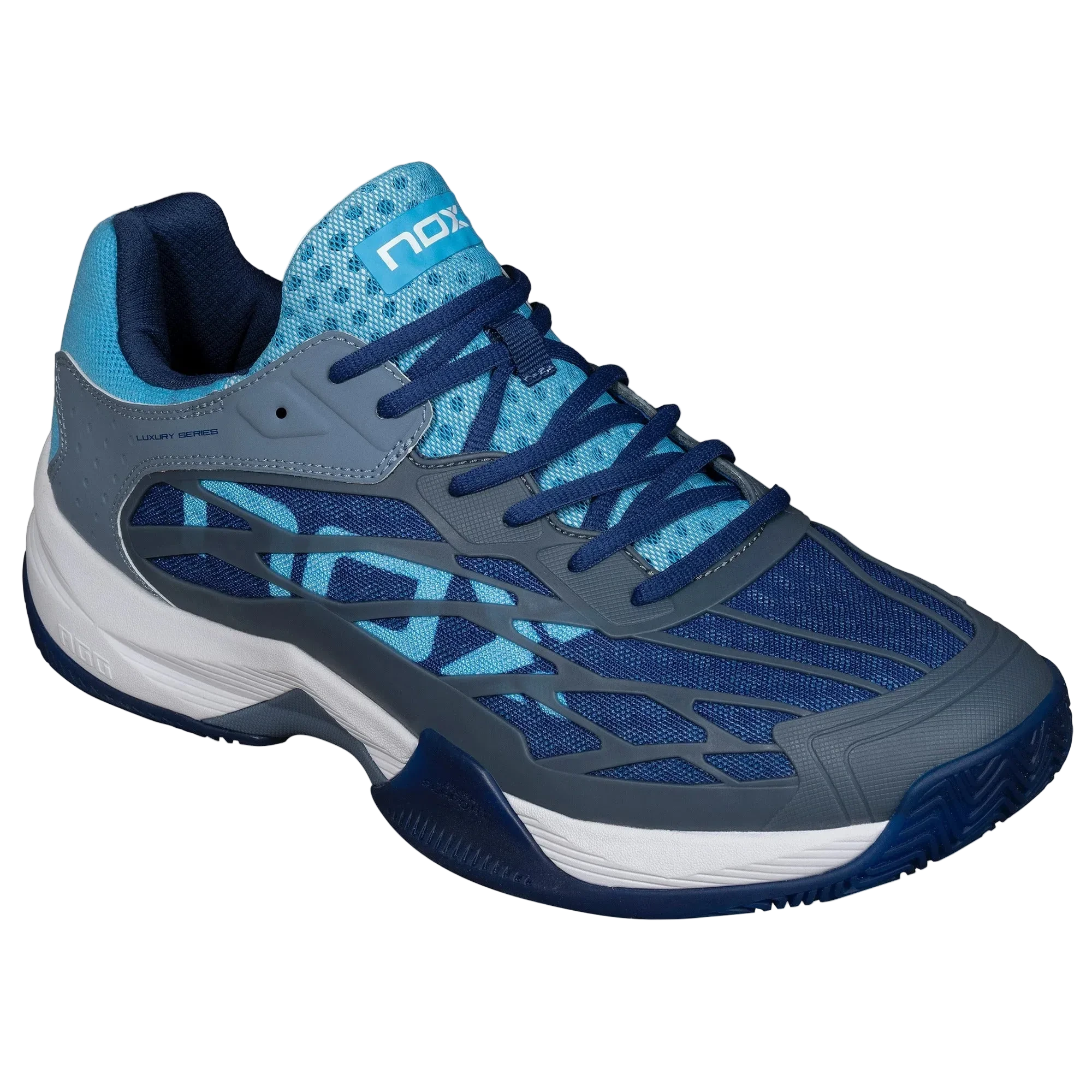 NOX - AT10 LUX Stone/Bonnie Blue Padel Shoes