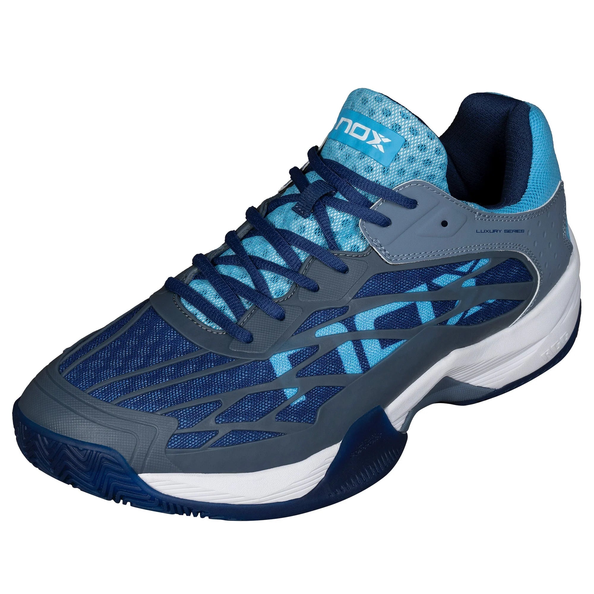 NOX - AT10 LUX Stone/Bonnie Blue Padel Shoes